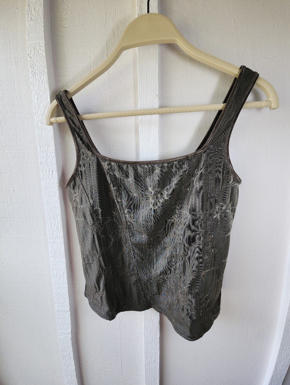 ARIANNE Vintage Corset Like Top Sleeveless Tank Top Goth